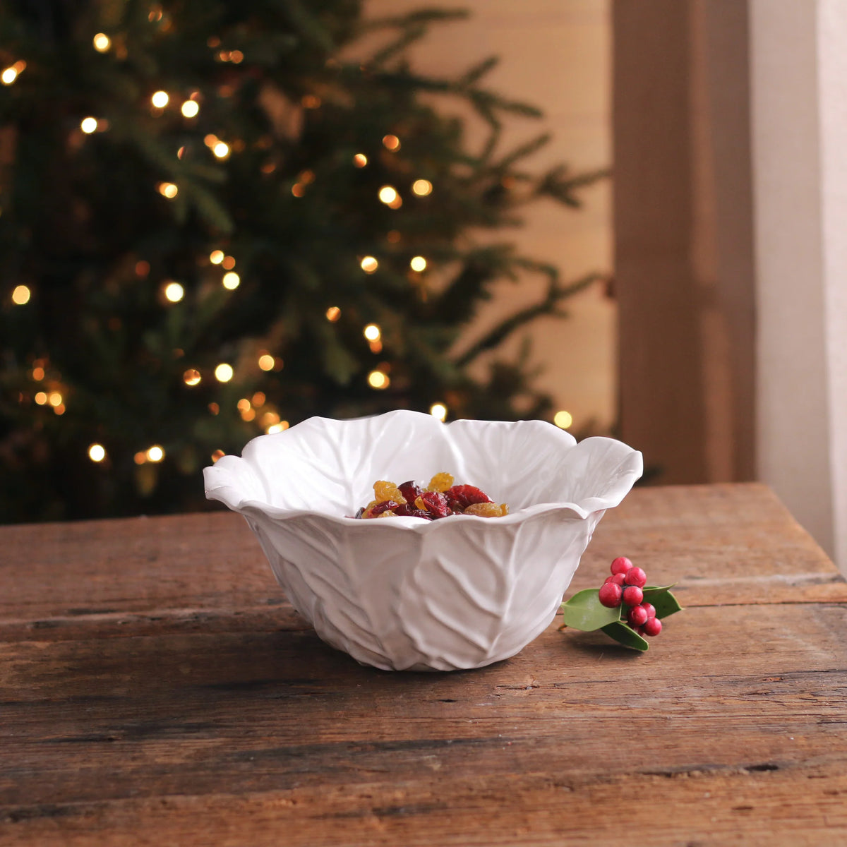 Lettuce Small Bowl (White)